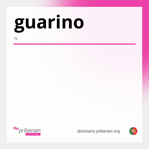 Significado de guarino