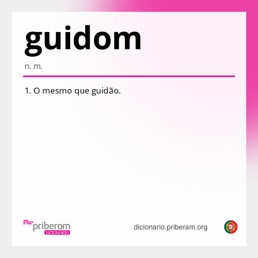 Significado de guidom