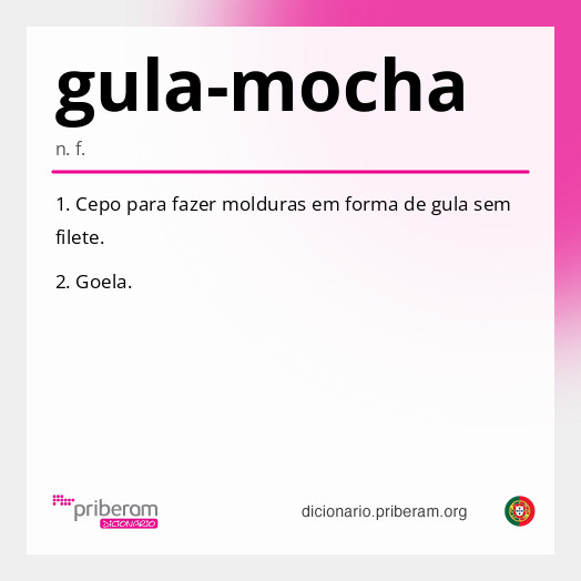 Significado de gula-mocha
