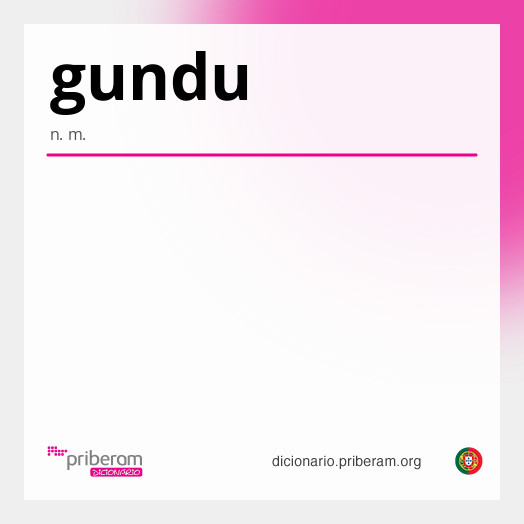 Significado de gundu