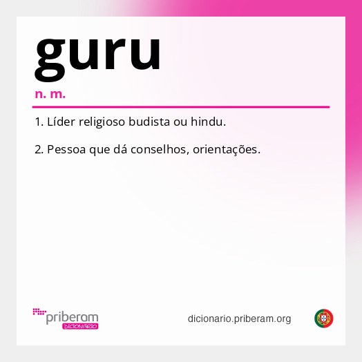 Significado de guru