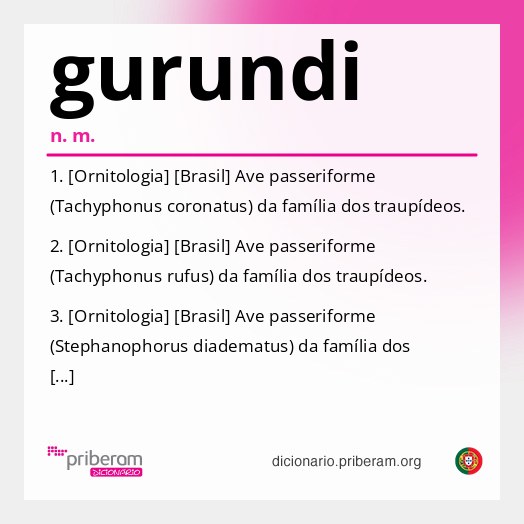 Significado de gurundi