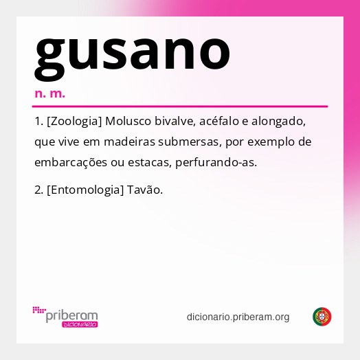 Significado de gusano