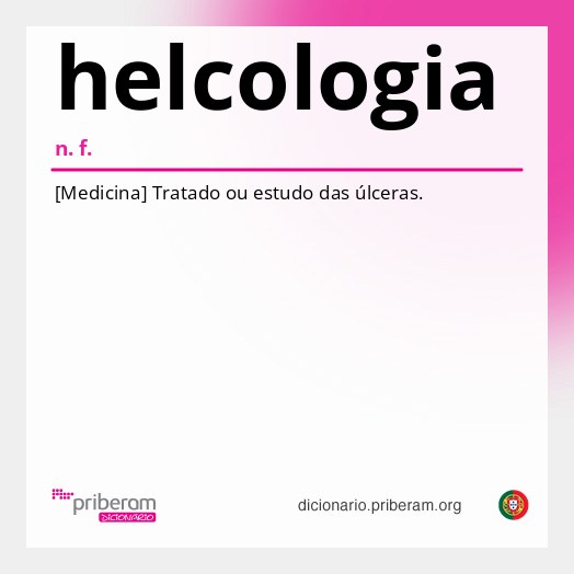 Significado de helcologia