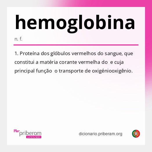Significado de hemoglobina