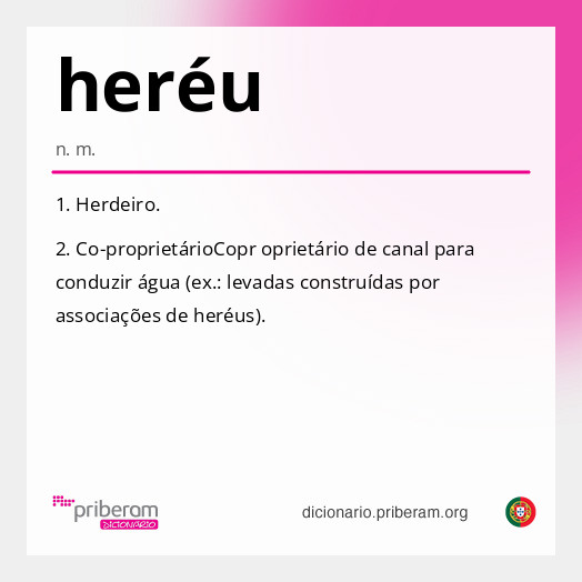 Significado de heréu