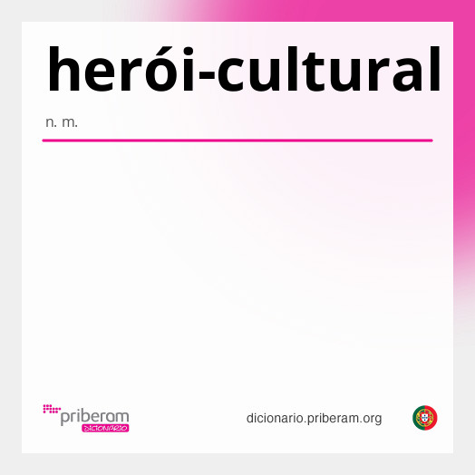 Significado de herói-cultural