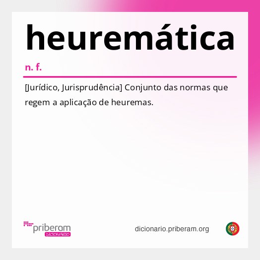 Significado de heuremática
