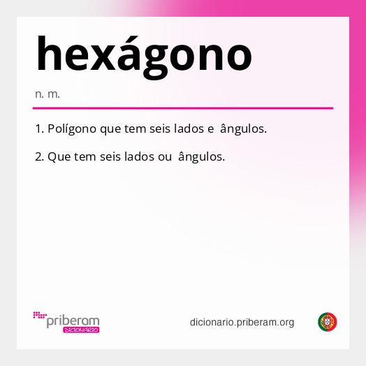 Significado de hexágono