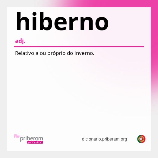 Significado de hiberno