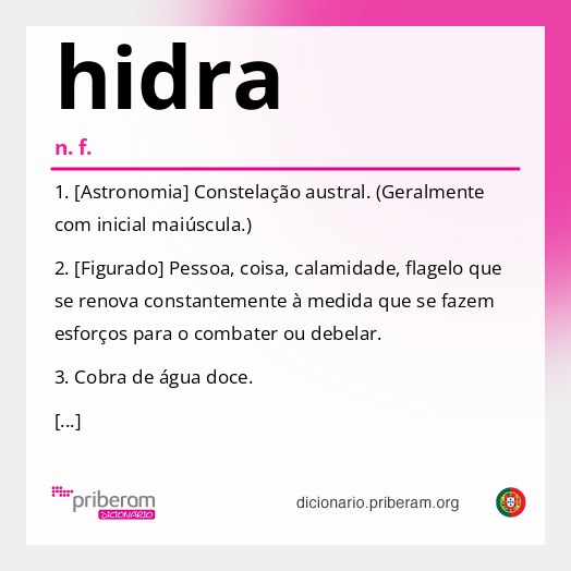 Significado de hidra