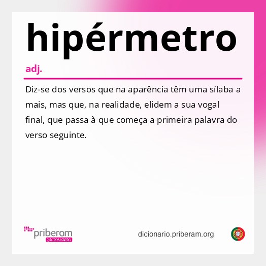 Significado de hipérmetro