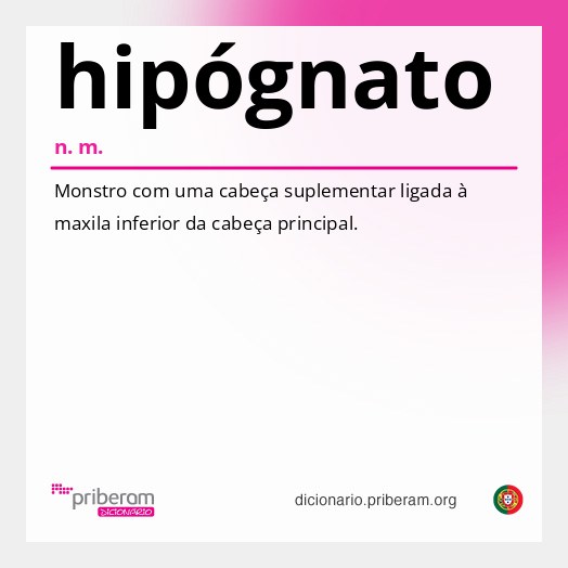 Significado de hipógnato