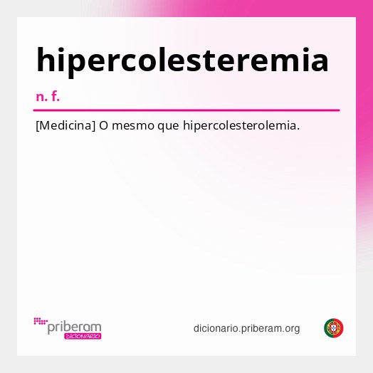 Significado de hipercolesteremia