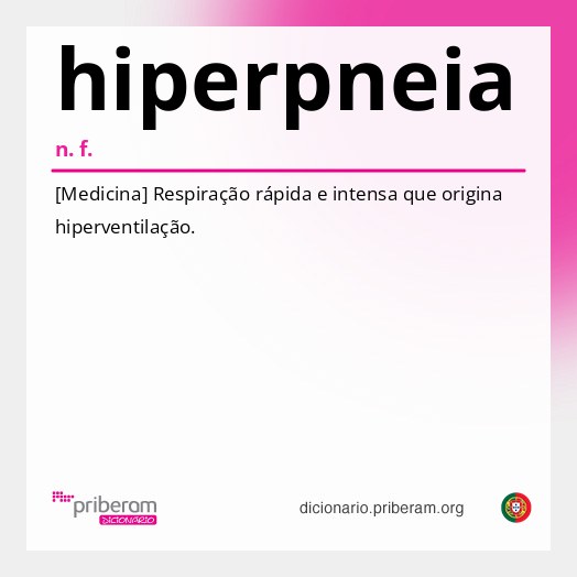 Significado de hiperpneia
