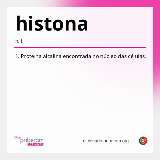 Significado de histona