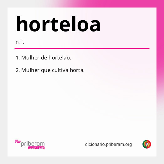 Significado de horteloa