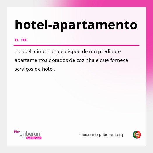 Significado de hotel-apartamento