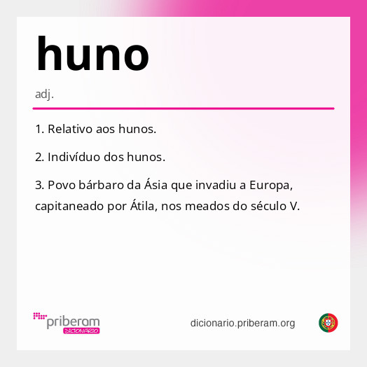 Significado de huno