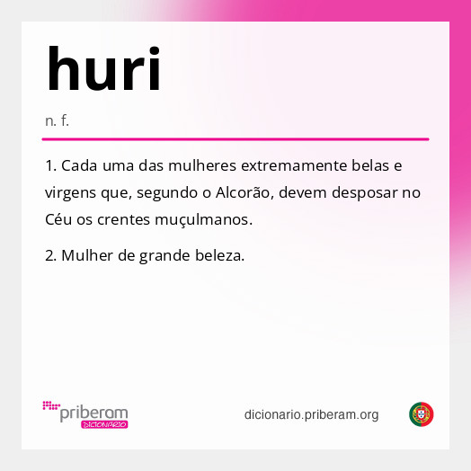 Significado de huri