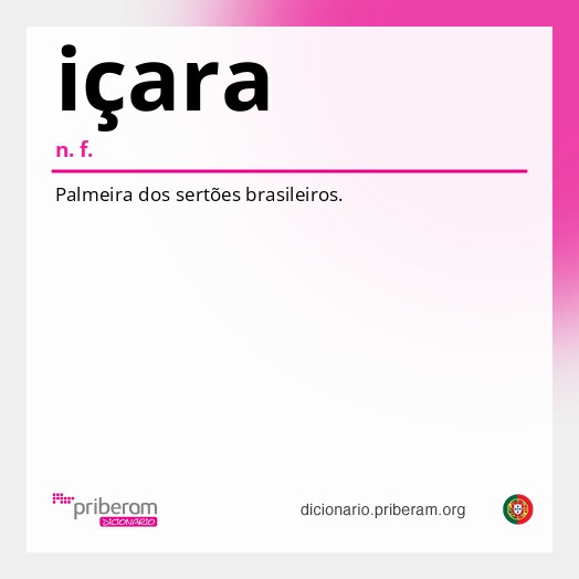 Significado de içara