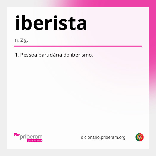 Significado de iberista