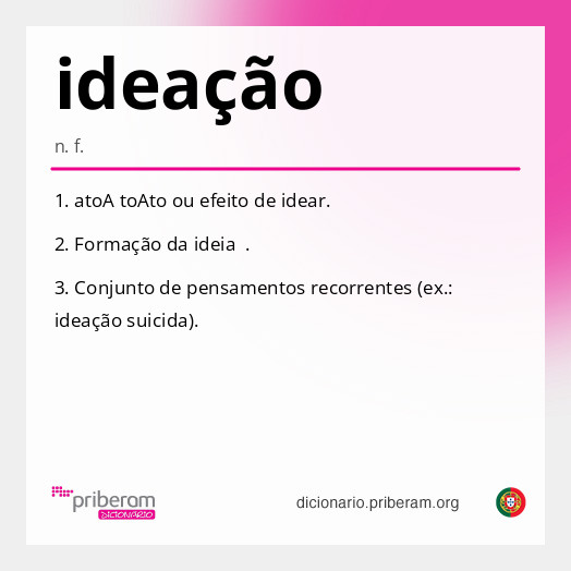 Significado de ideação