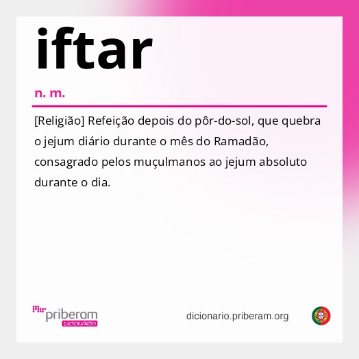 Significado de iftar
