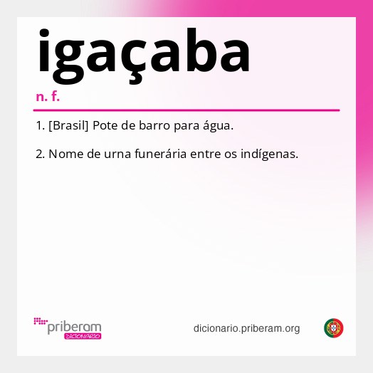 Significado de igaçaba