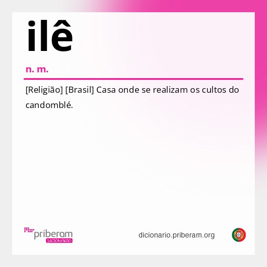Significado de ilê