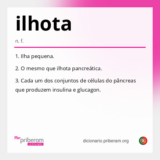 Significado de ilhota