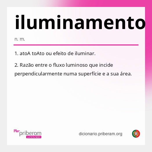 Significado de iluminamento