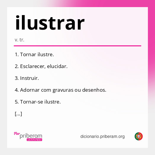 Significado de ilustrar