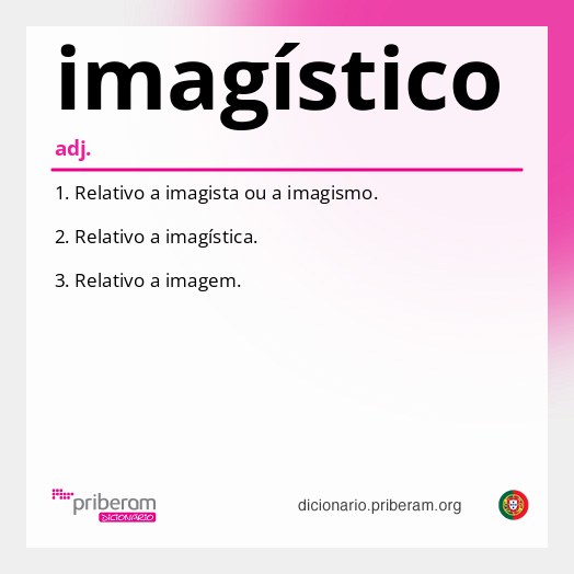 Significado de imagístico