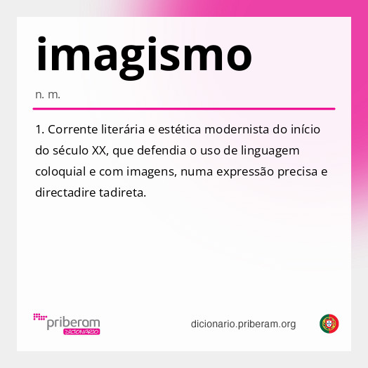 Significado de imagismo