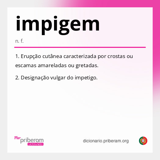 Significado de impigem