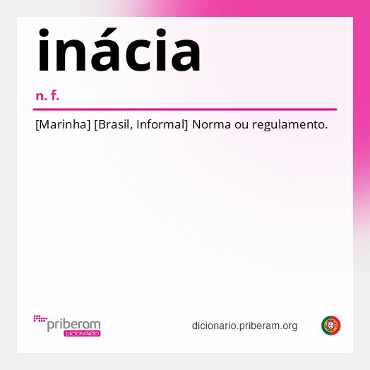 Significado de inácia