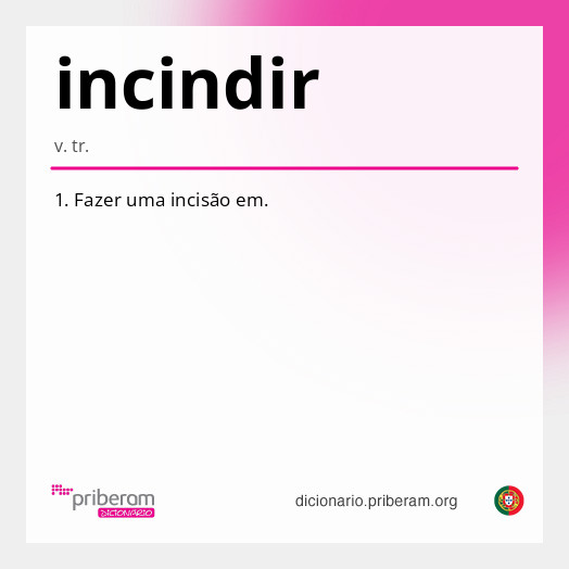 Significado de incindir