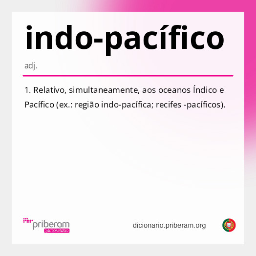 Significado de indo-pacífico