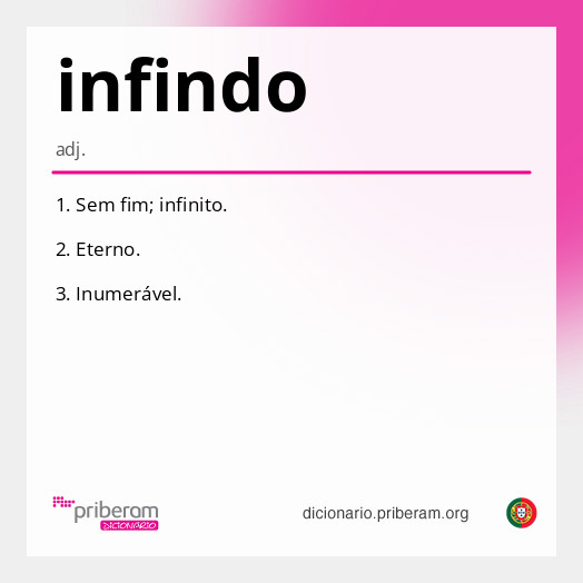Significado de infindo