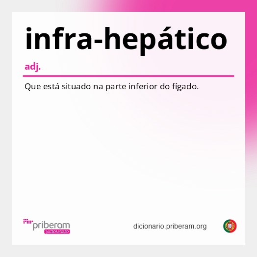 Significado de infra-hepático