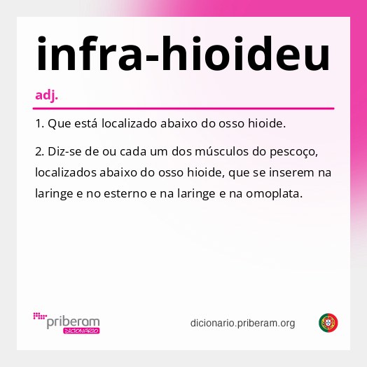Significado de infra-hioideu