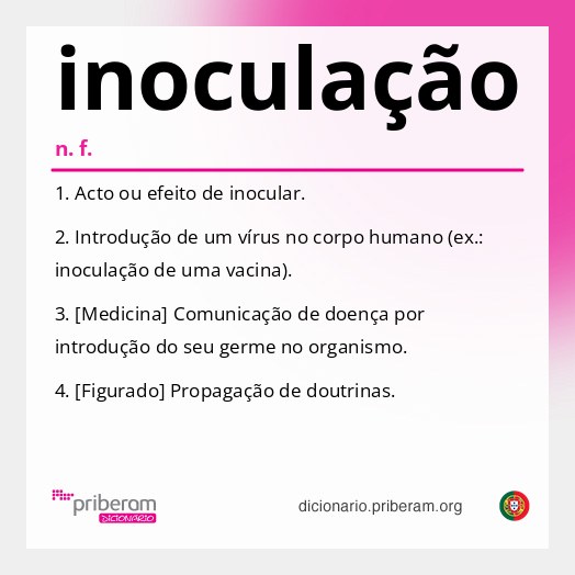 Significado de inoculação