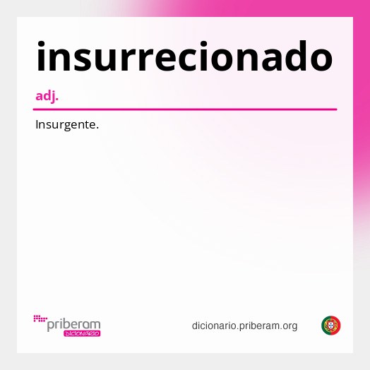 Significado de insurrecionado
