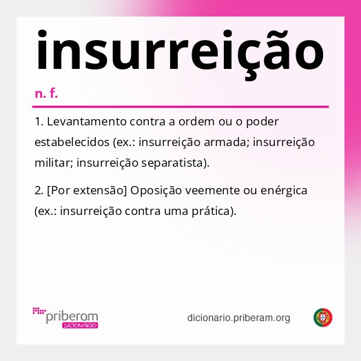 Significado de insurreição