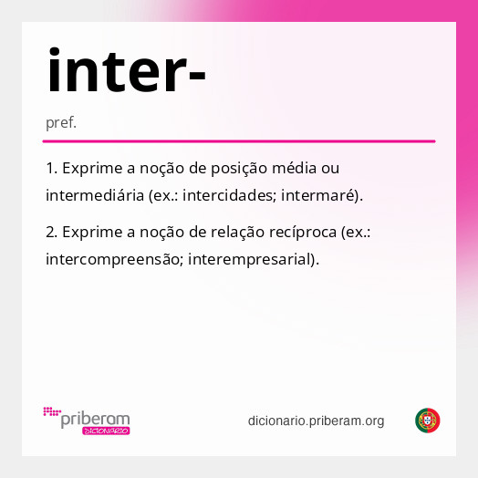 Significado de inter-