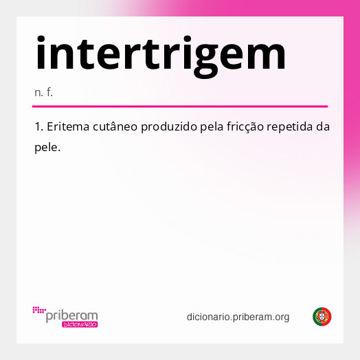 Significado de intertrigem