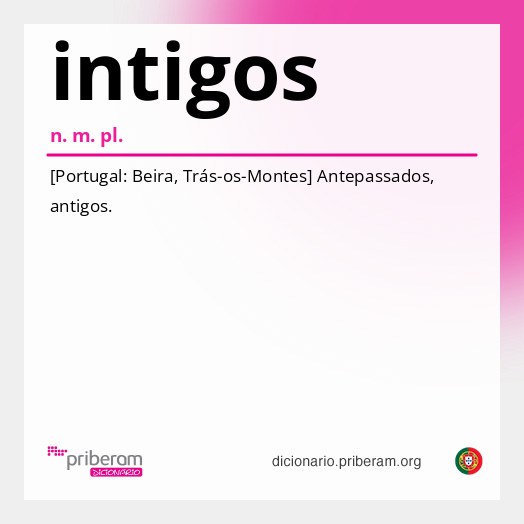 Significado de intigos
