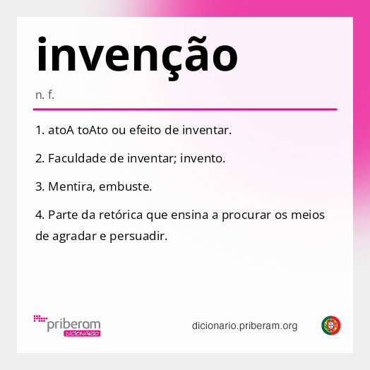 Significado de invenção