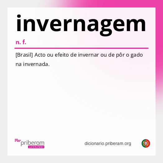 Significado de invernagem